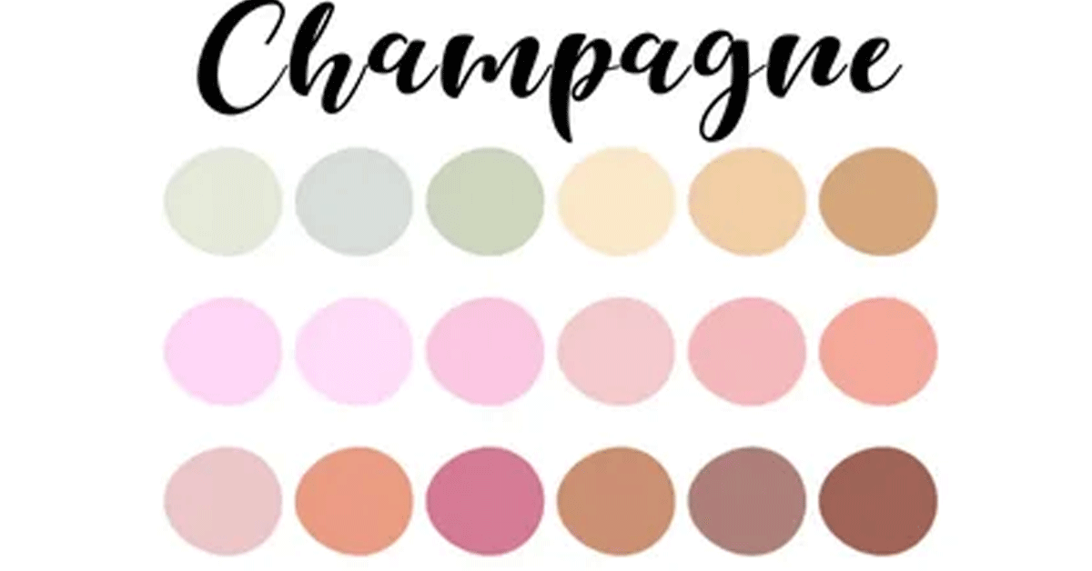 Odcienie champagne — zdjęcie artykułu